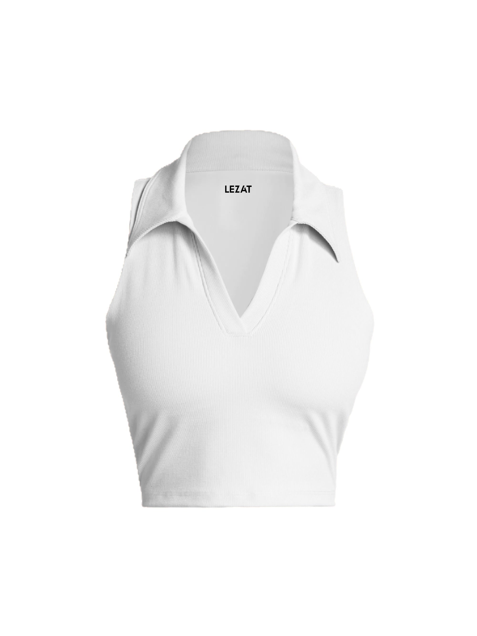 Dylan Organic Cotton Crop Polo Tank