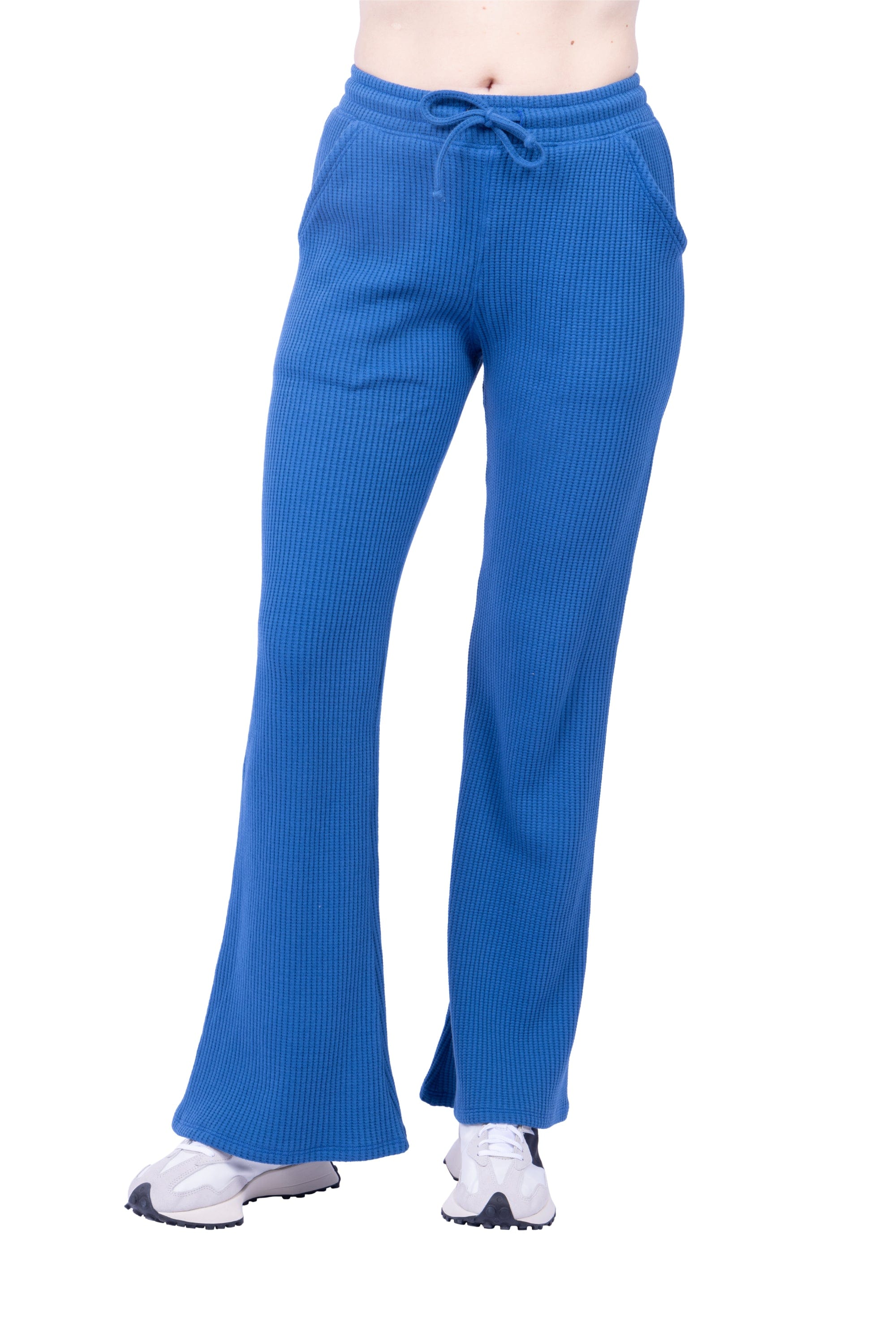 Jules Waffle Knit Organic Cotton Drawstring Pant