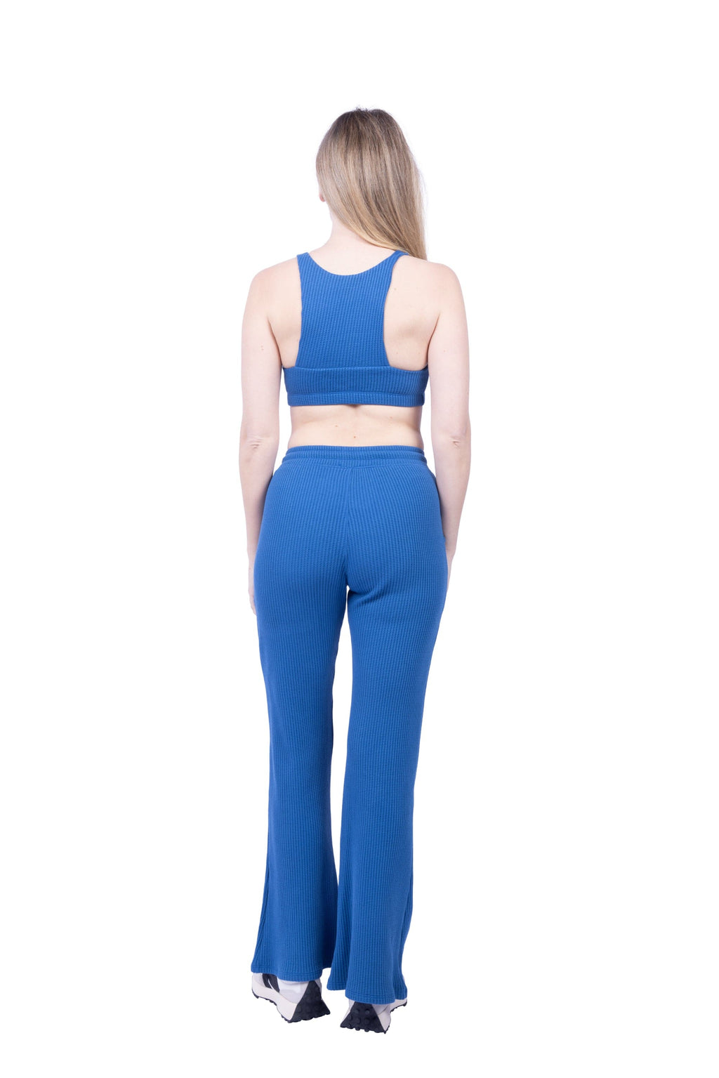 Jules Waffle Knit Organic Cotton Drawstring Pant