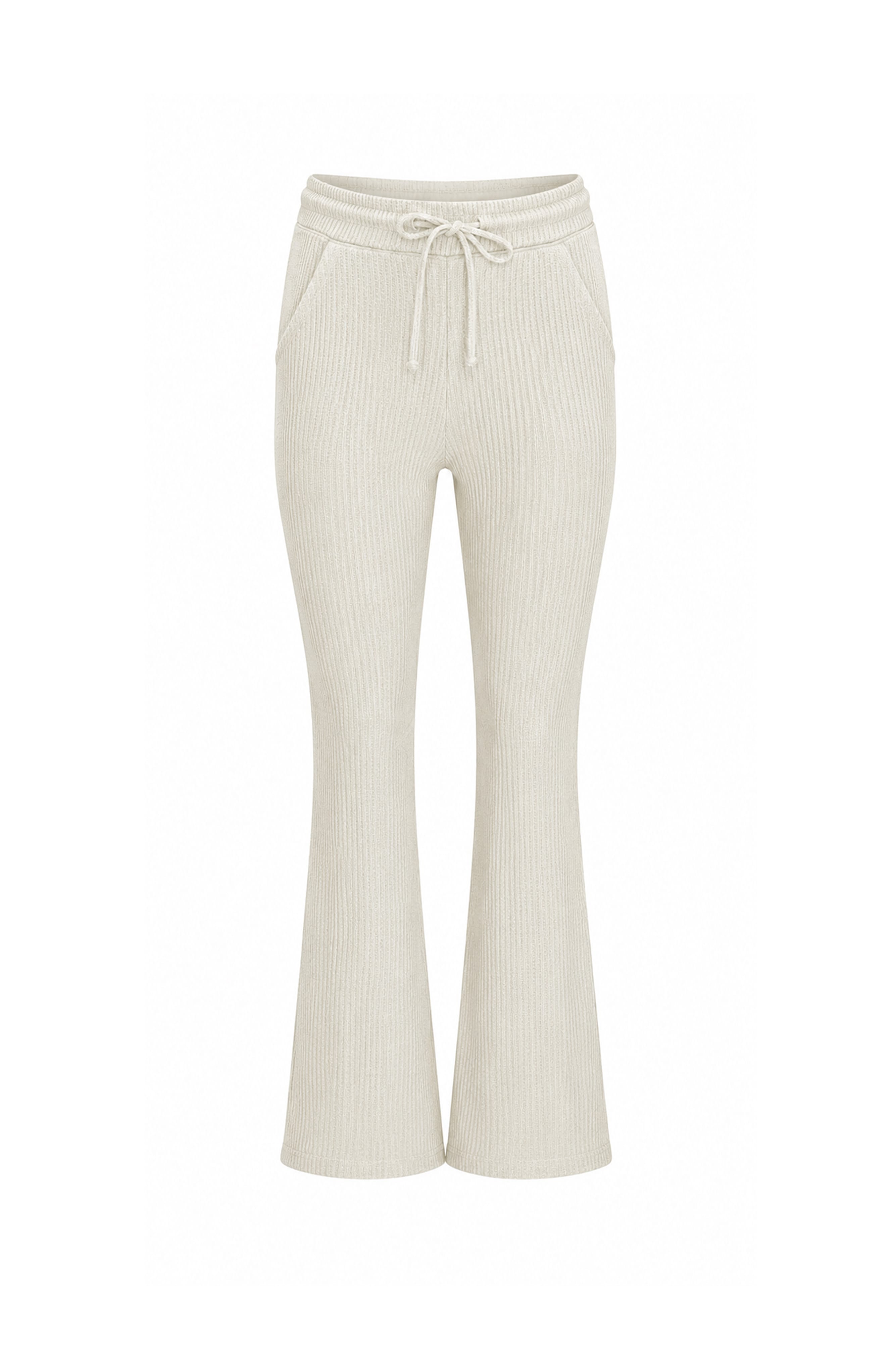 Jules Waffle Knit Organic Cotton Drawstring Pant