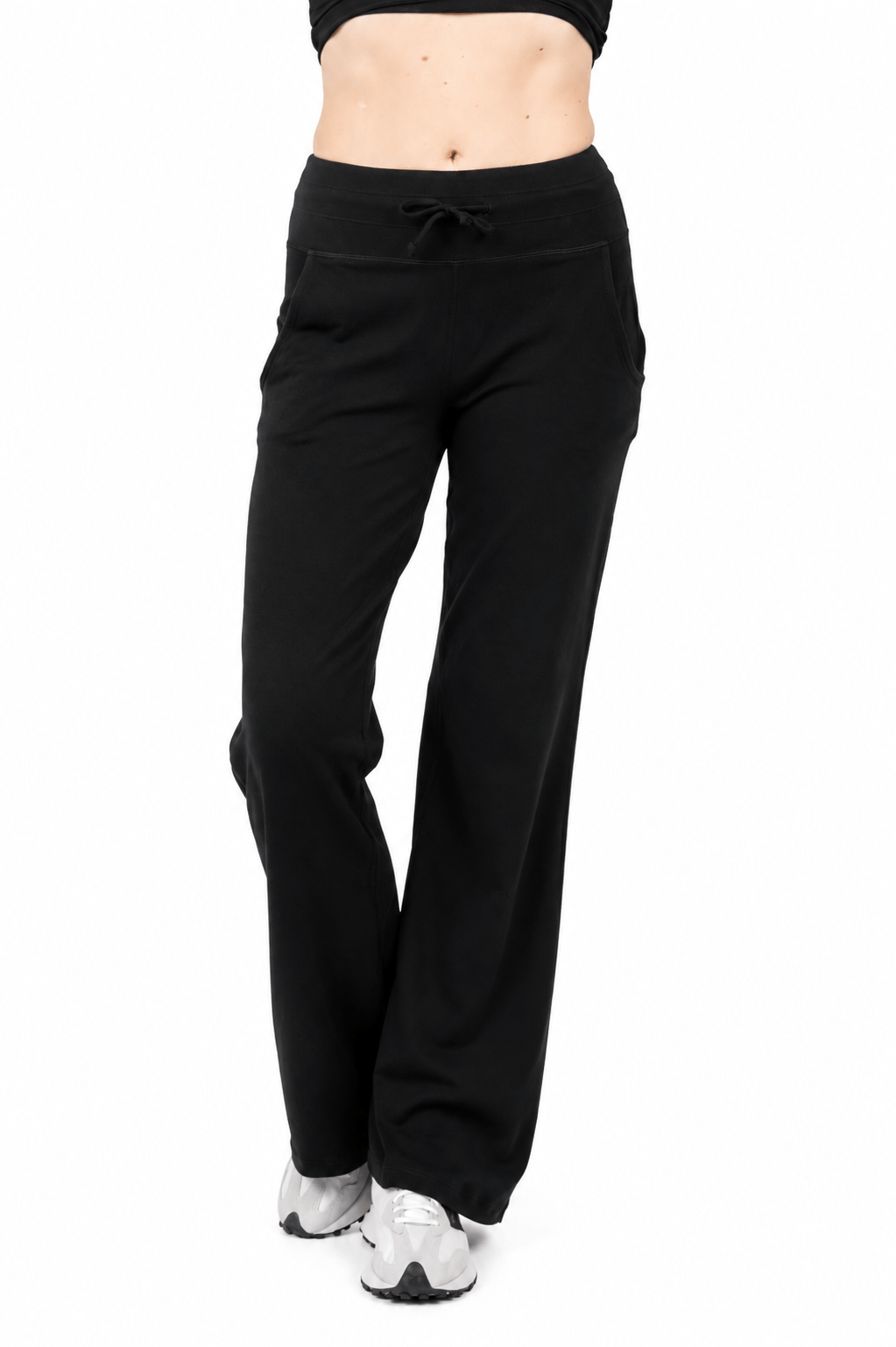 Taylor Organic Cotton Wide Leg Pocketed Pant