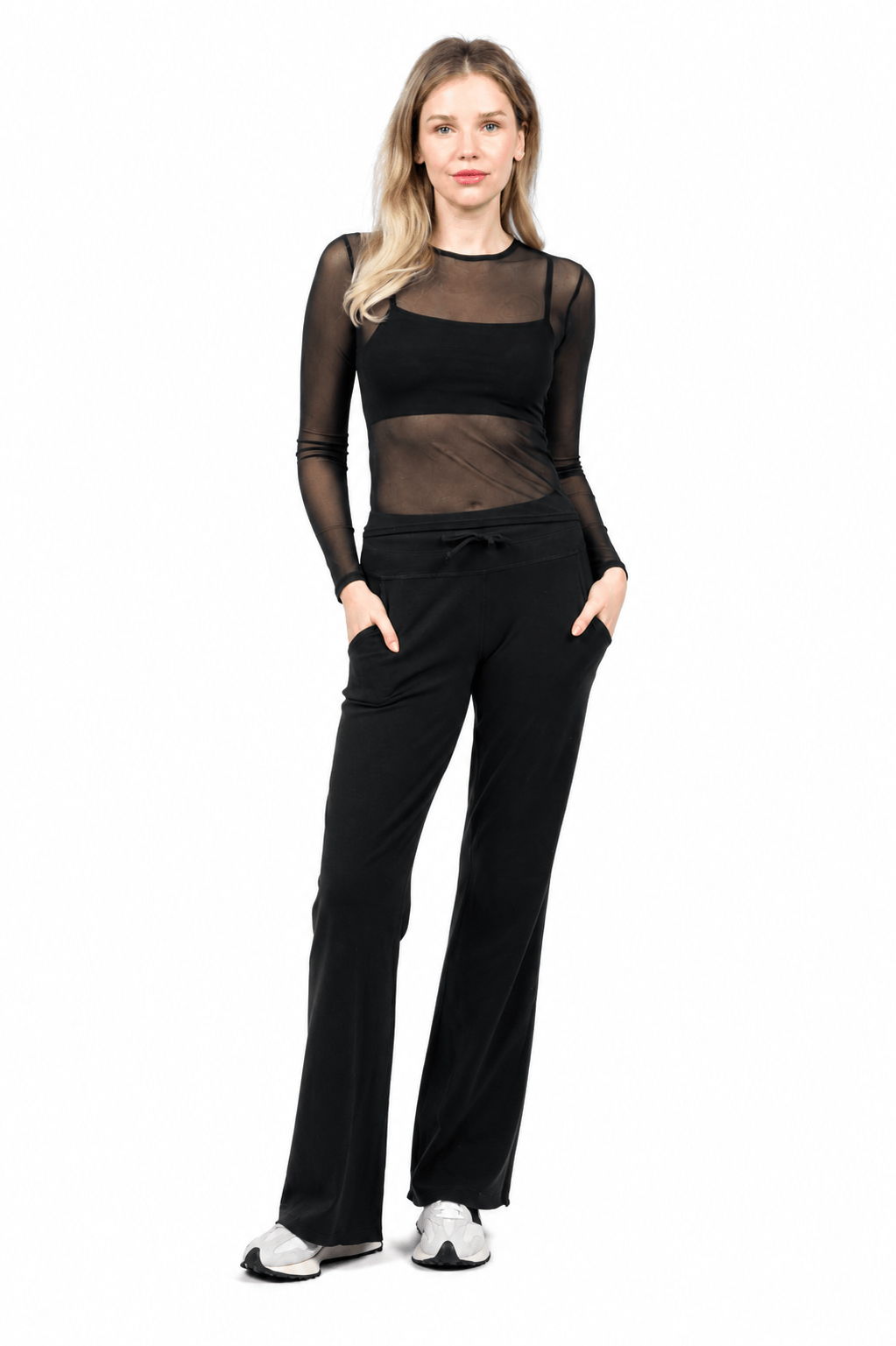 Taylor Organic Cotton Wide Leg Pocketed Pant
