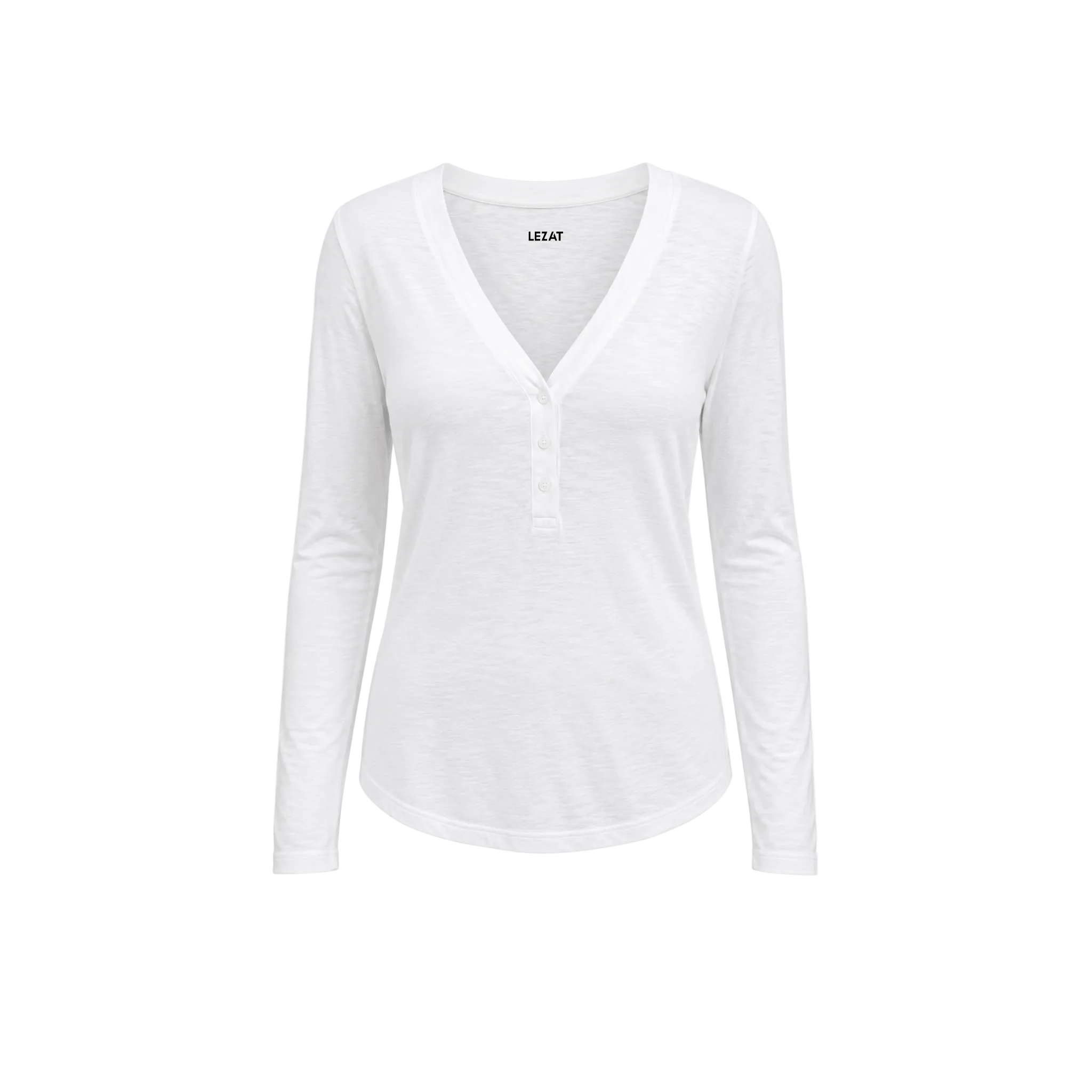 Monroe Organic Cotton Henley Long Sleeve
