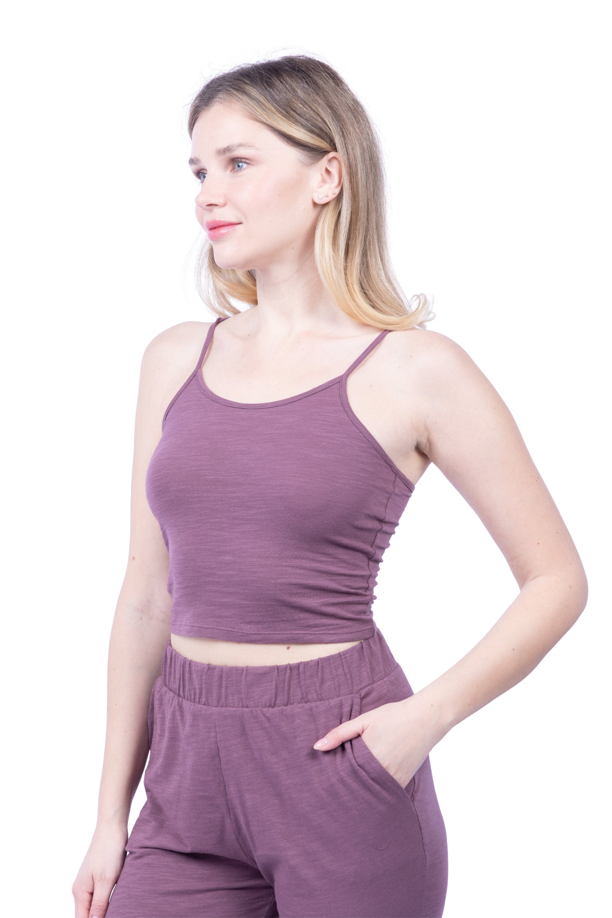 Tegan Organic Cotton Cami Tank