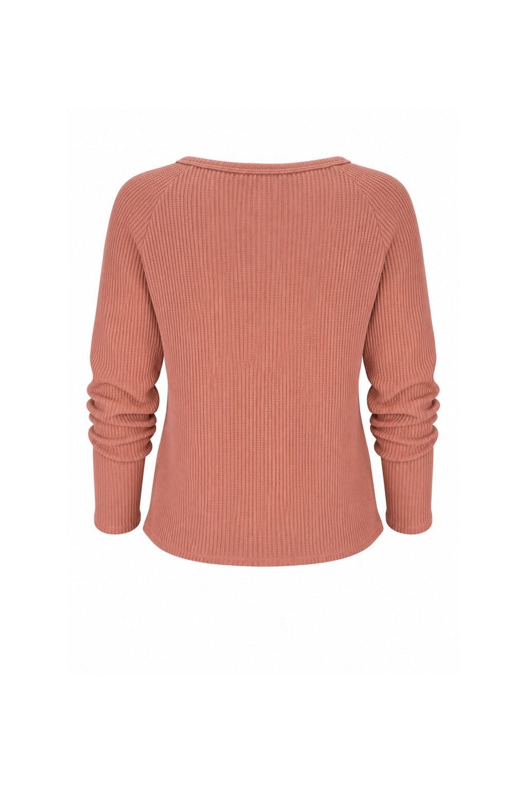 Jules Waffle Knit Organic Cotton V-Neck Pullover