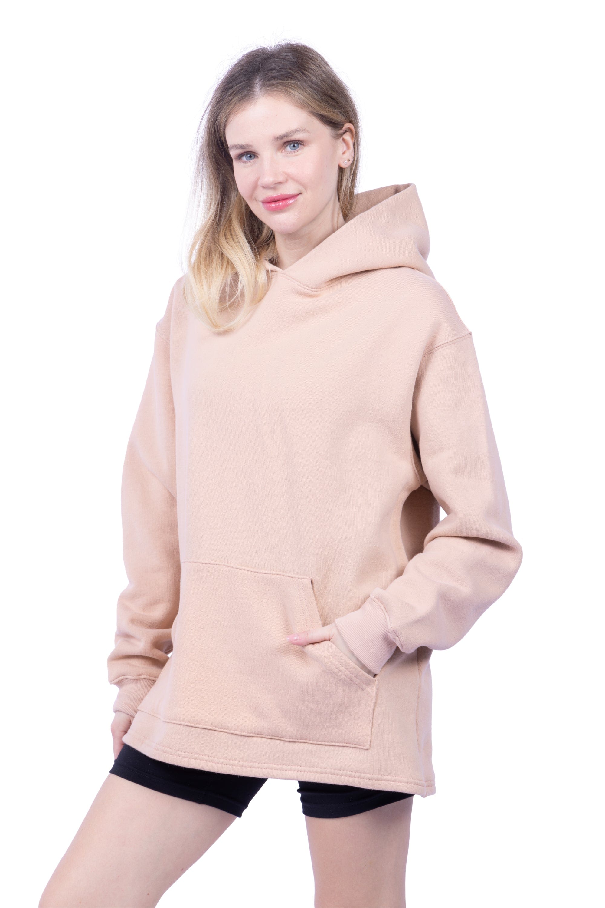 Juno Organic Cotton Oversized Heavyweight Hoodie Sweatshirt