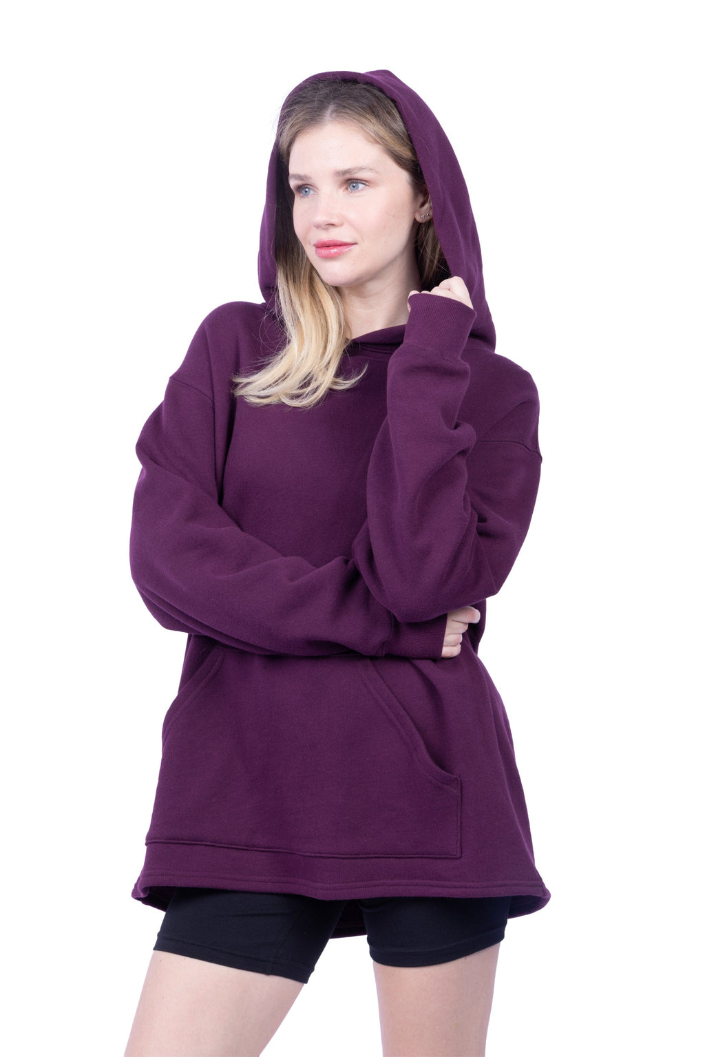 Juno Organic Cotton Oversized Heavyweight Hoodie Sweatshirt