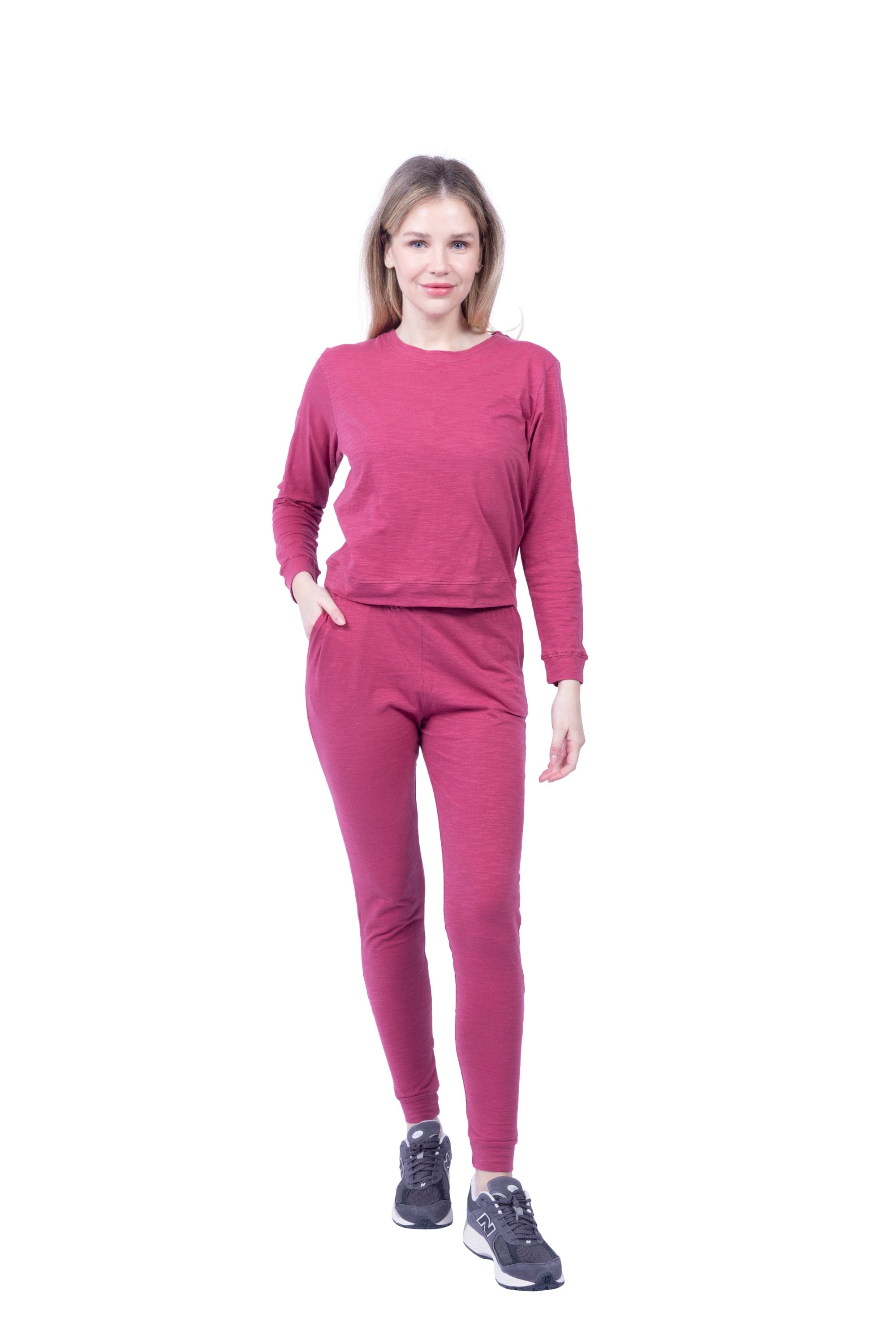 Tegan Organic Cotton Long Sleeve Pullover
