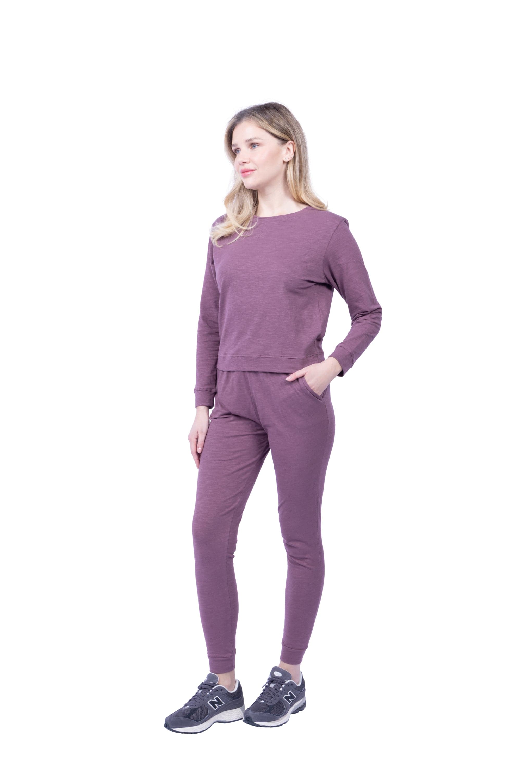 Tegan Organic Cotton Long Sleeve Pullover