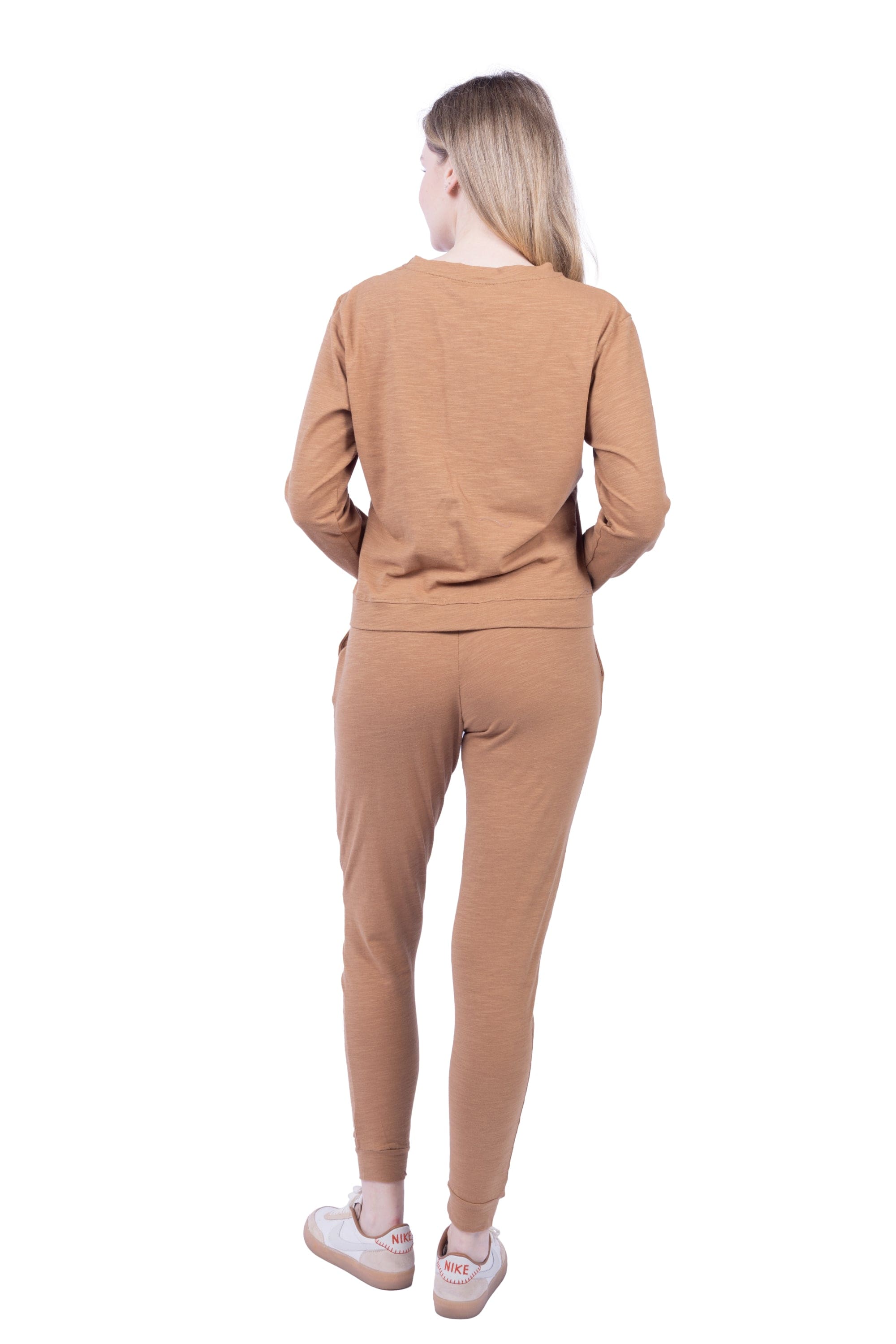 Tegan Organic Cotton Long Sleeve Pullover