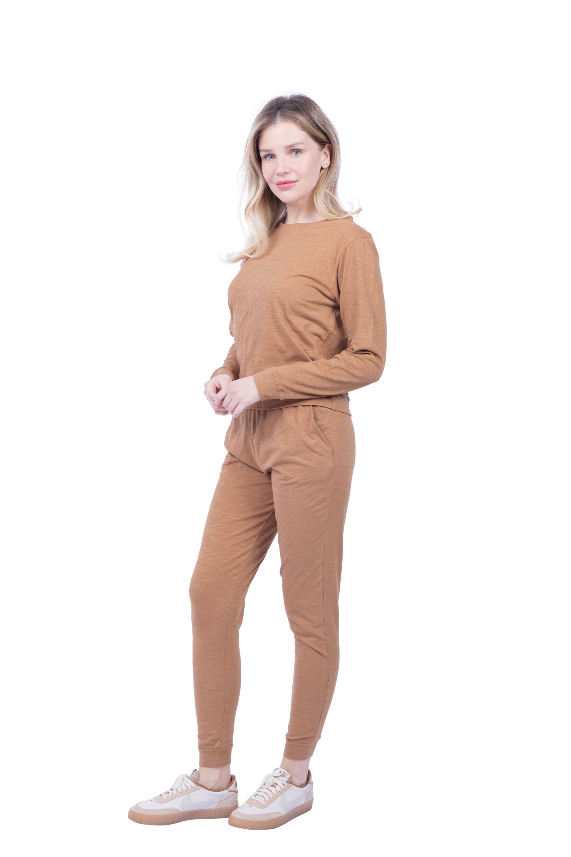 Tegan Organic Cotton Long Sleeve Pullover