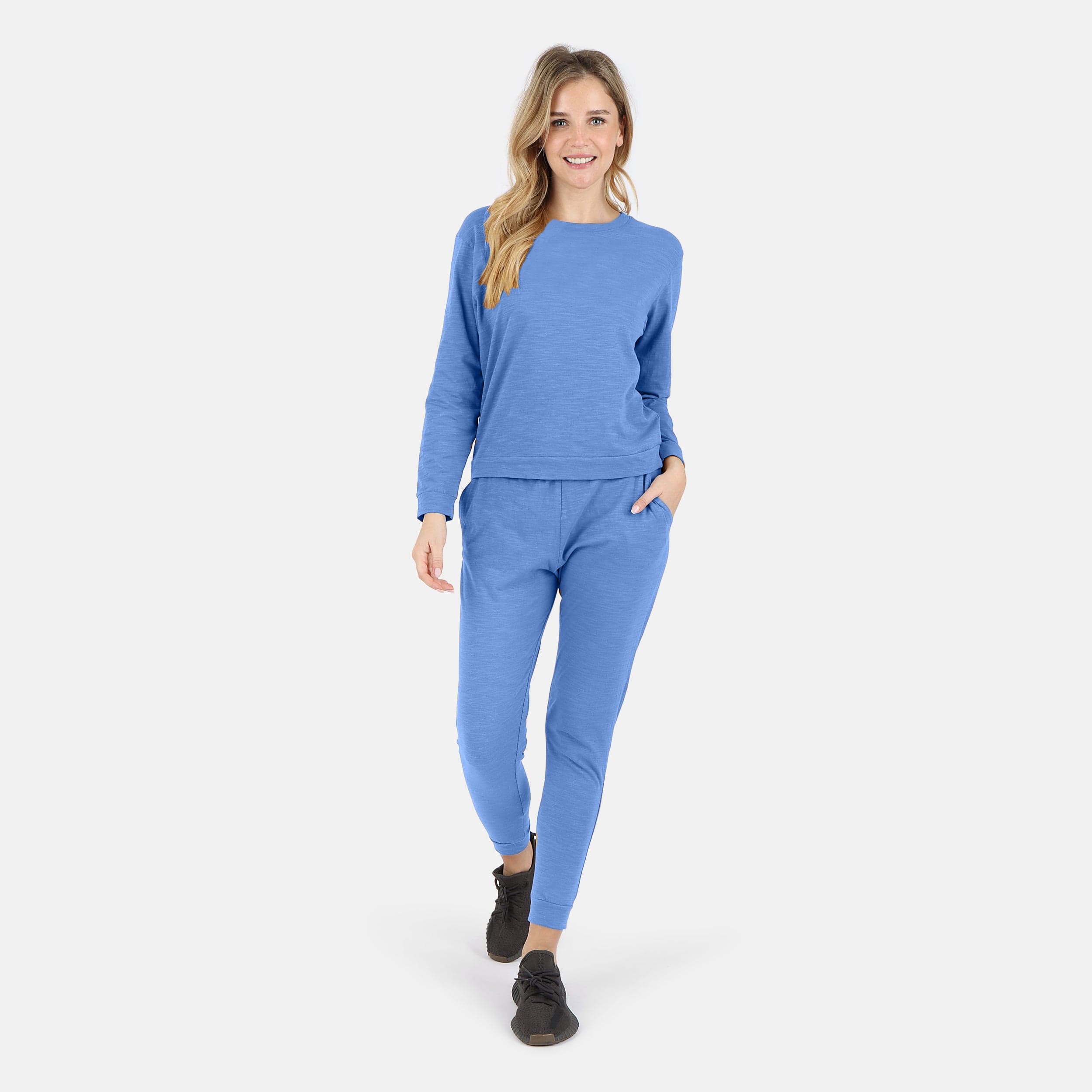 Tegan Organic Cotton Long Sleeve Pullover