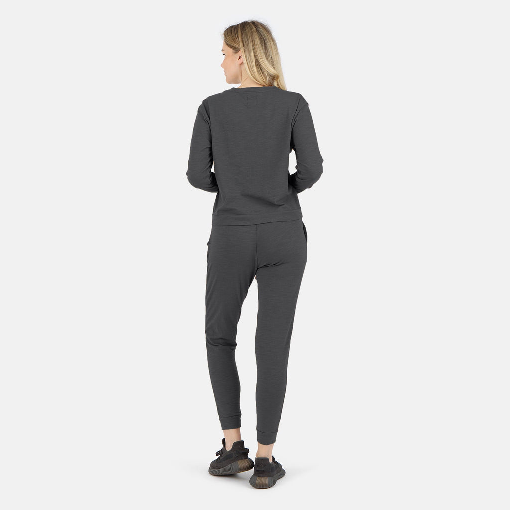 Tegan Organic Cotton Long Sleeve Pullover