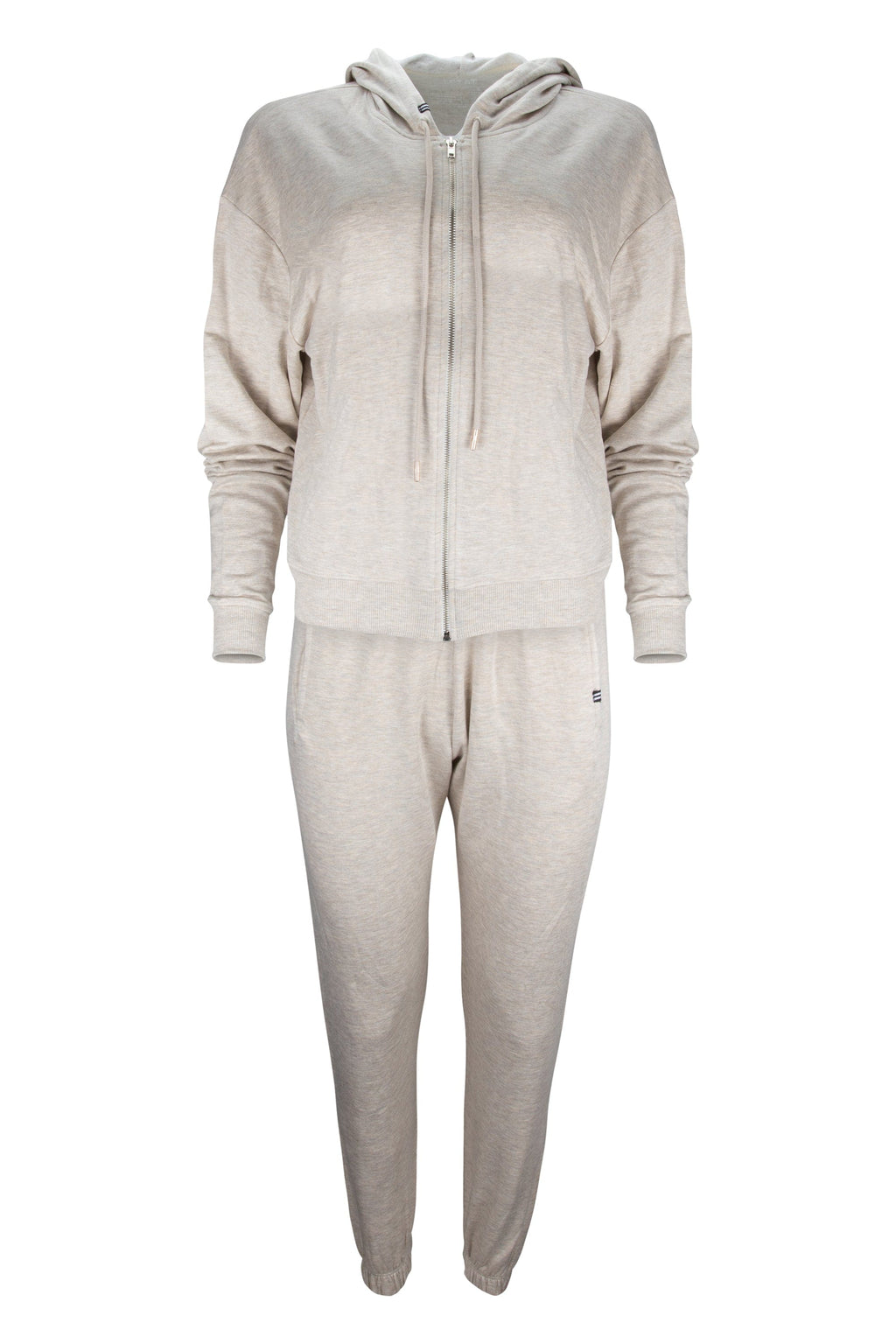 Mollie Modal Cozy Hooded Zip Pullover