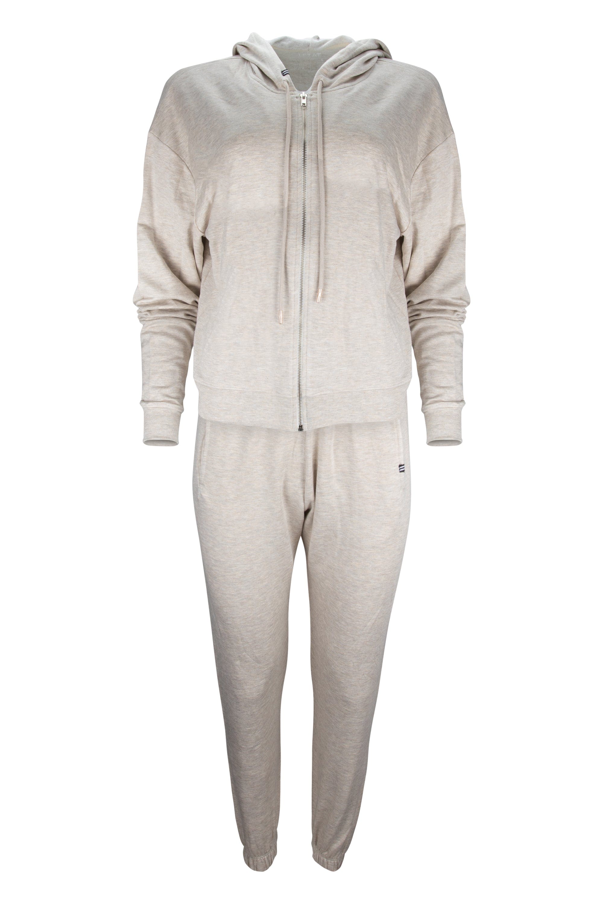 Mollie Modal Cozy Hooded Zip Pullover