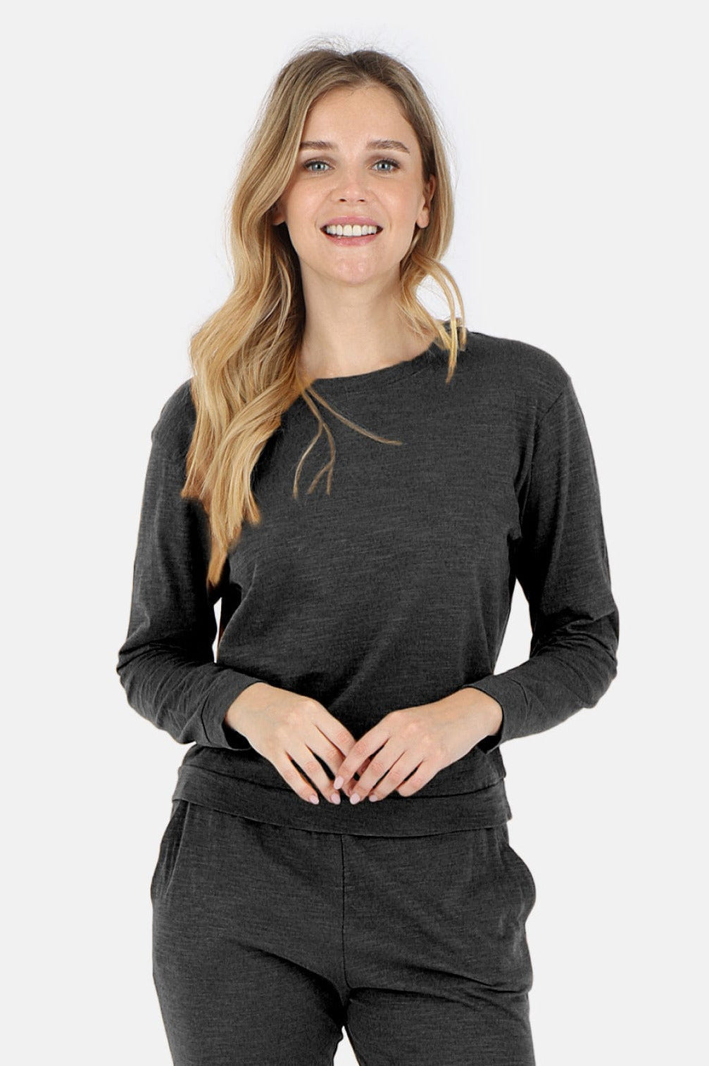 Tegan Organic Cotton Long Sleeve Pullover