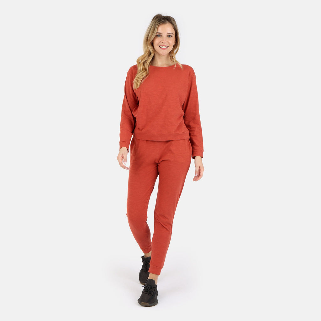 Tegan Organic Cotton Long Sleeve Pullover