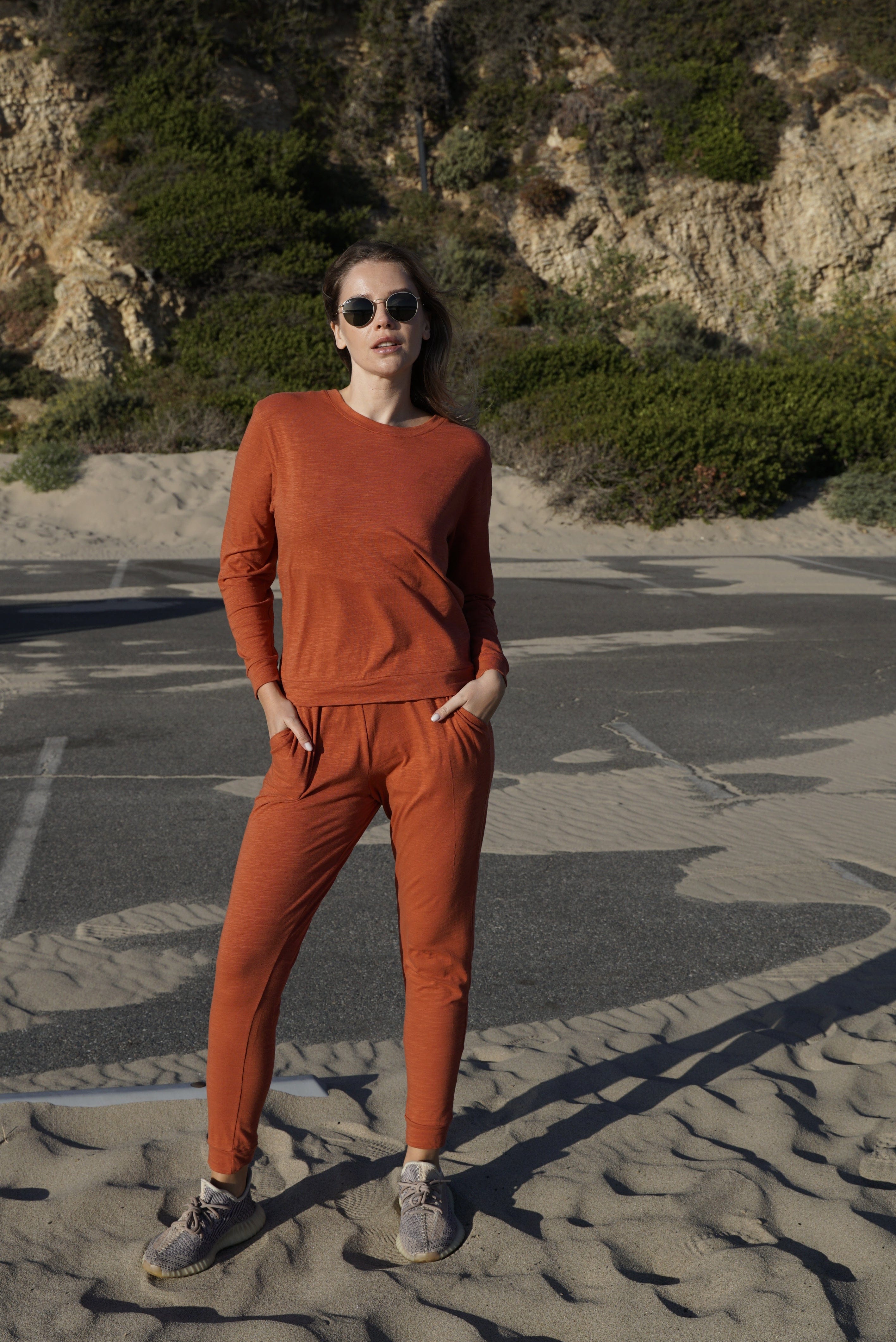 Tegan Organic Cotton Long Sleeve Pullover