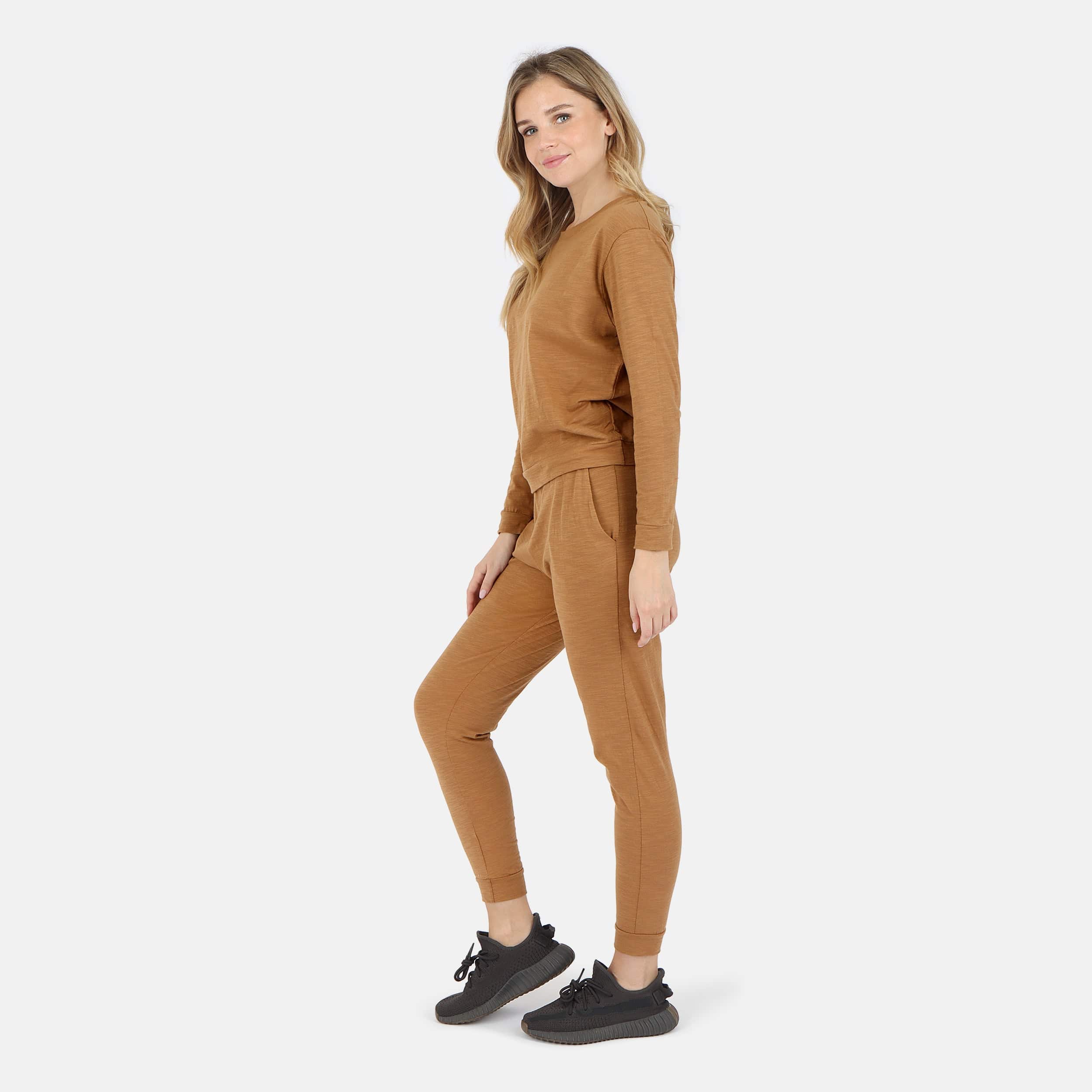Tegan Organic Cotton Long Sleeve Pullover