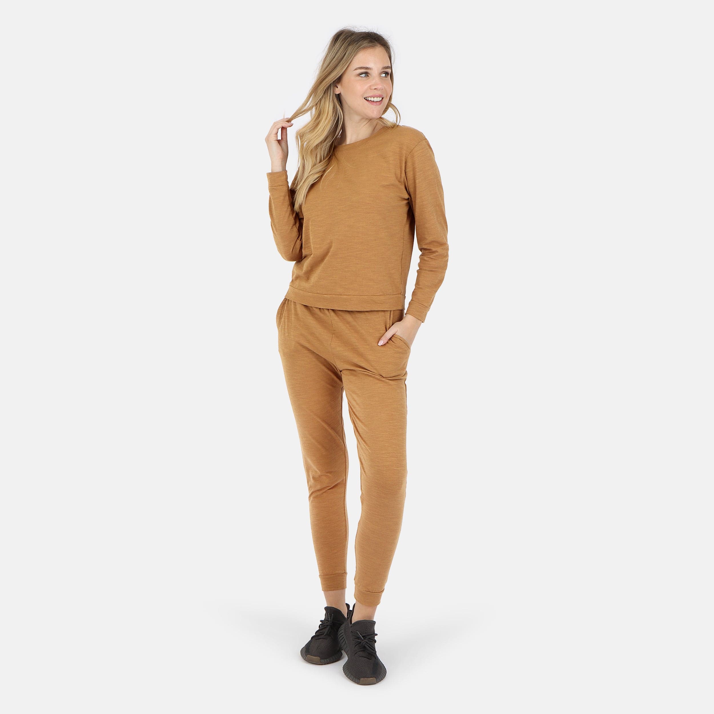 Tegan Organic Cotton Long Sleeve Pullover