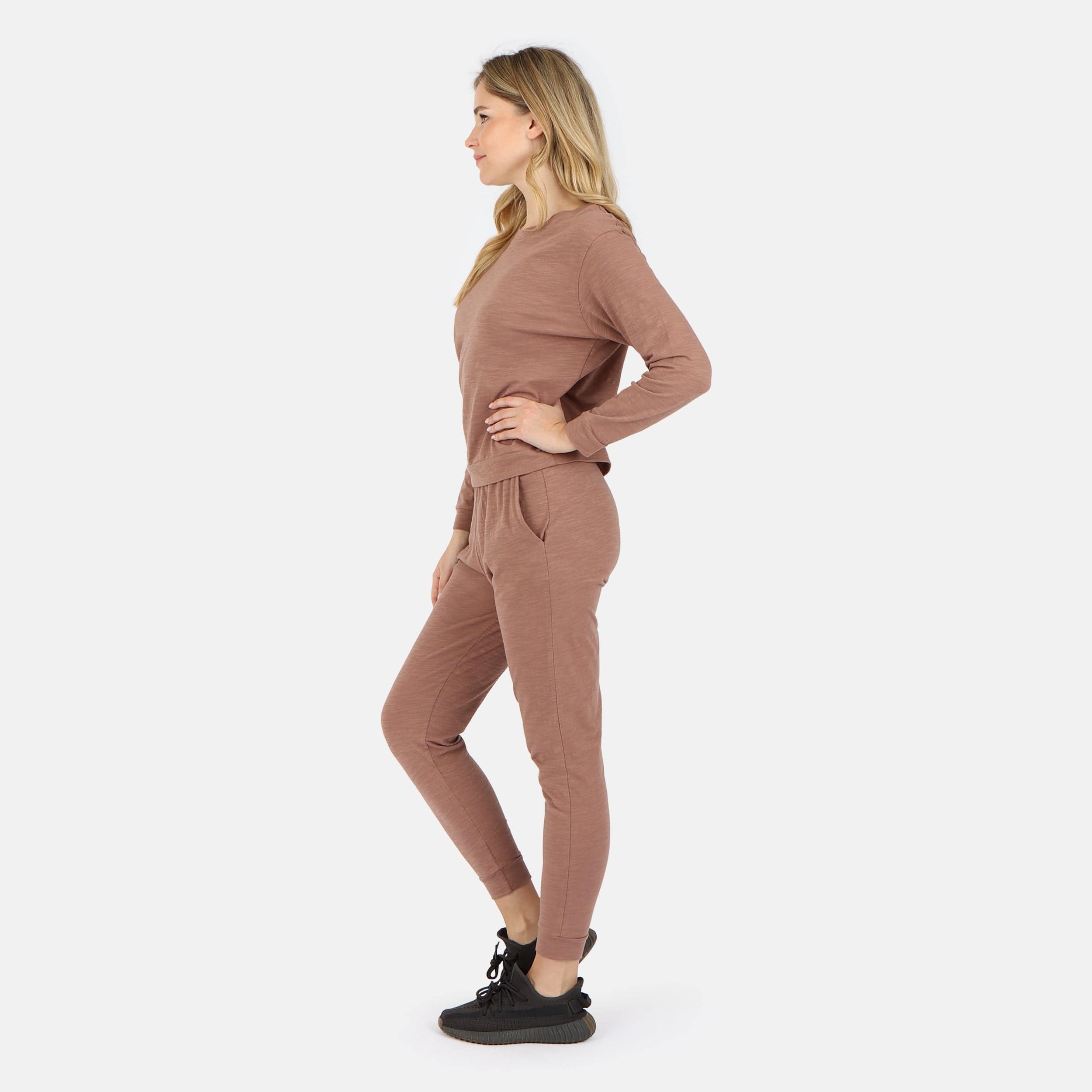 Tegan Organic Cotton Long Sleeve Pullover
