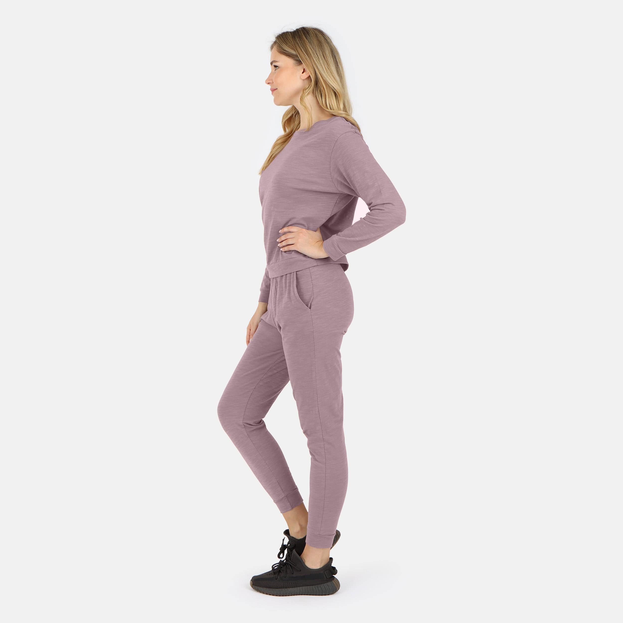 Tegan Organic Cotton Long Sleeve Pullover