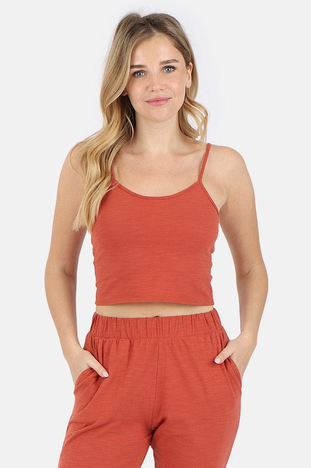 Tegan Organic Cotton Cami Tank
