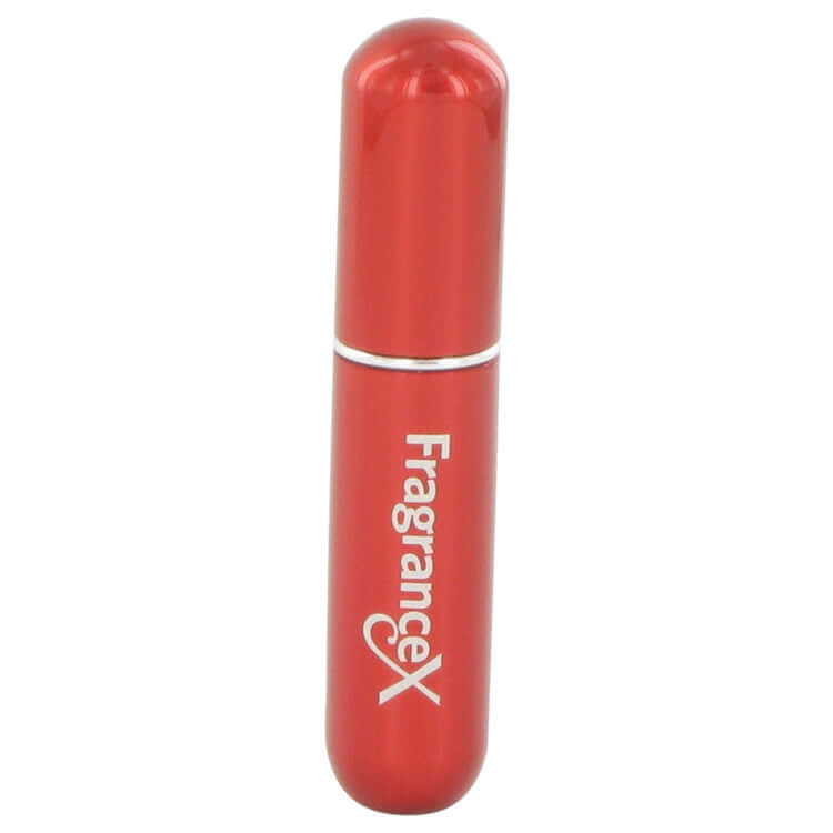 Perfume Travel Atomizer by FragranceX Refillable Perfume Travel Atomizer, Airline Friendly (Unisex) .14 oz for Women in red.