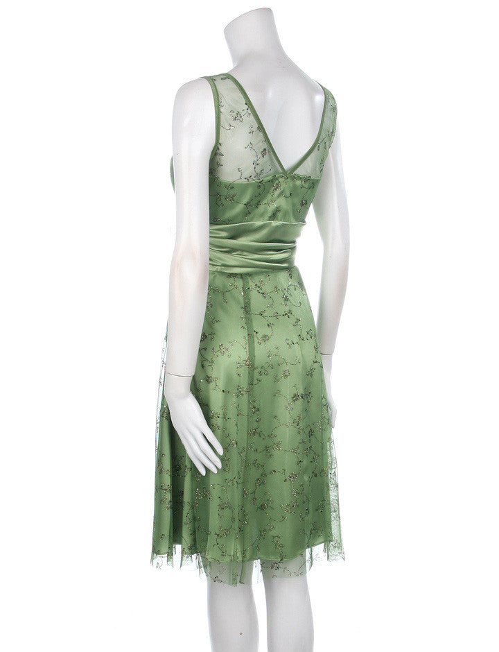 CLEARANCE - Juliet 2157 Knee Length A-Line Semi-Formal Dress